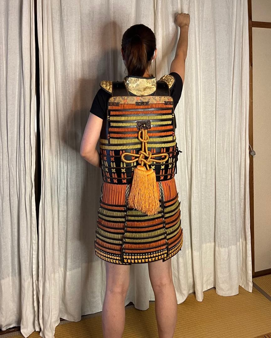 最高級！【美品】『 胴 鎧 』丸武工房製【現代 甲冑•等身大】当世具足