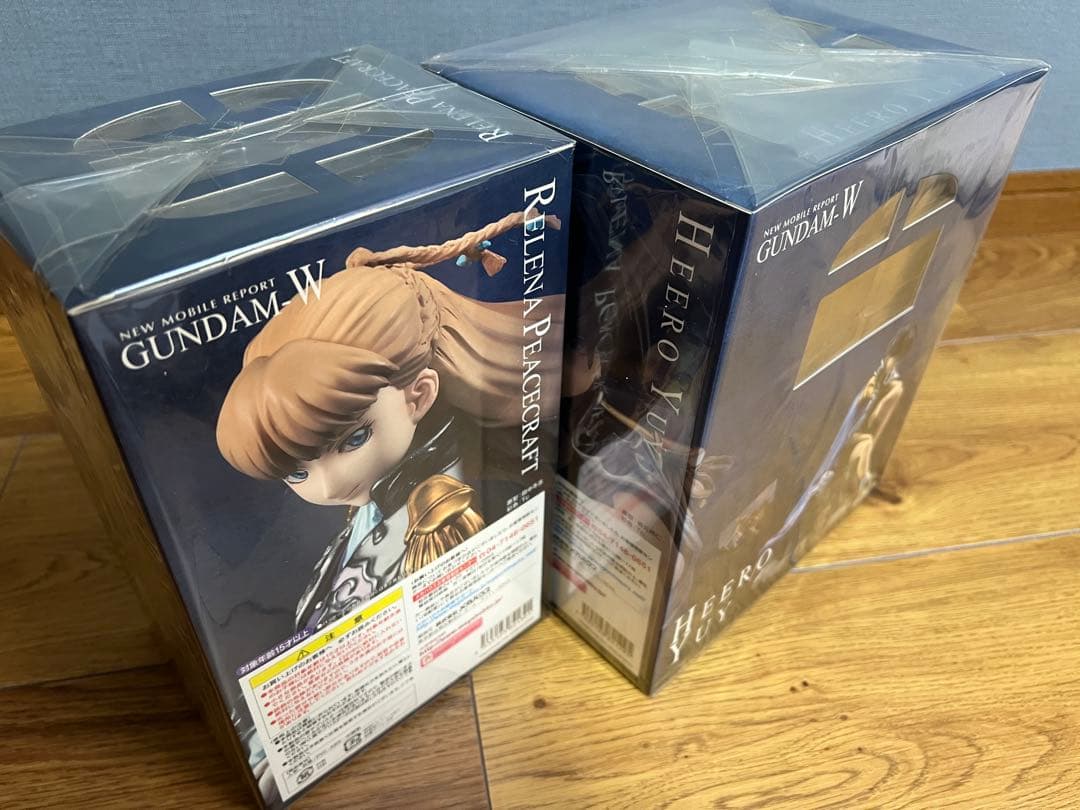 アルファオメガ ヒイロ・ユイ＆リリーナ・ピースクラフト フィギュア　新品未開封