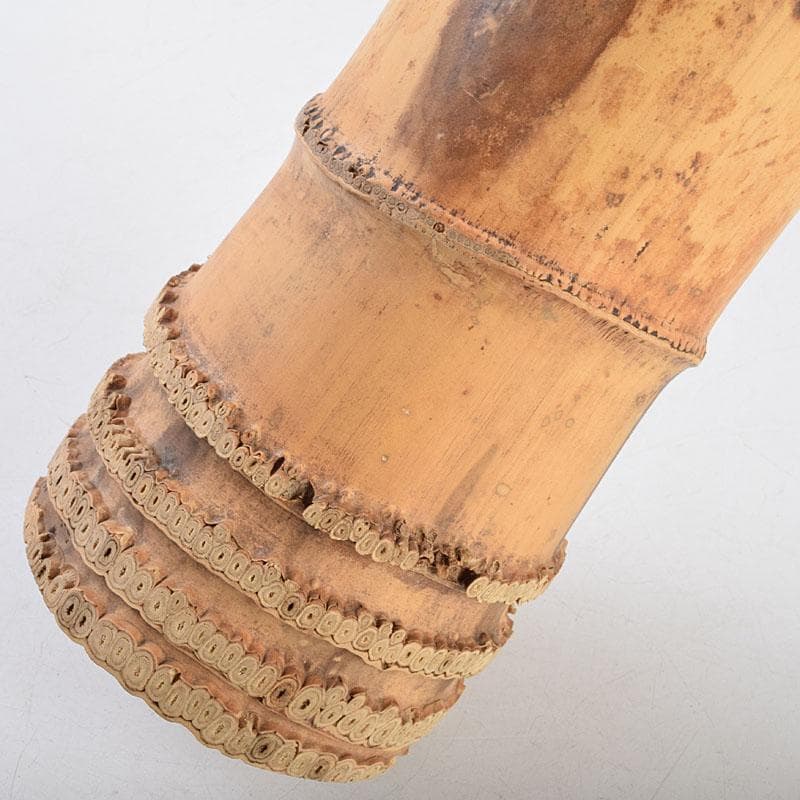 茶道具 影林宗篤作 花入 銘「千年翠」 紫野 小林太玄極め