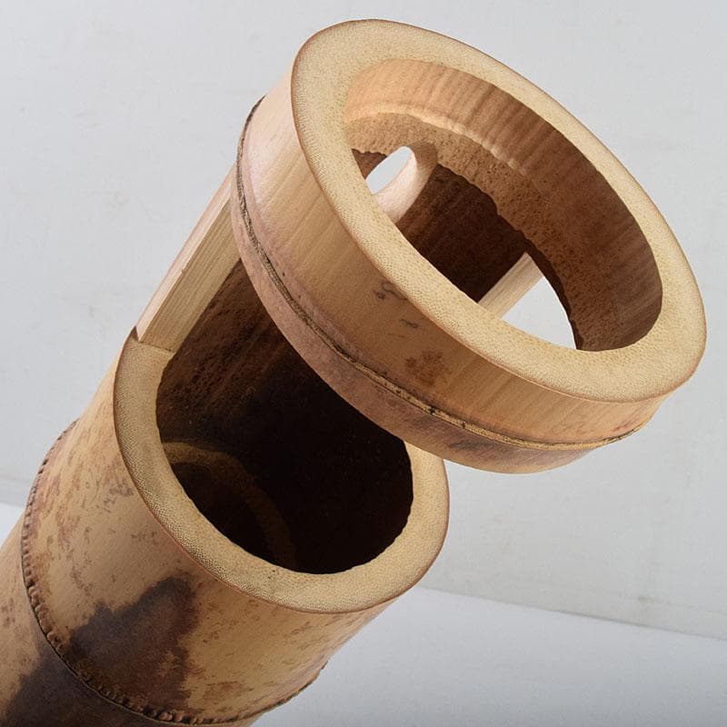 茶道具 影林宗篤作 花入 銘「千年翠」 紫野 小林太玄極め