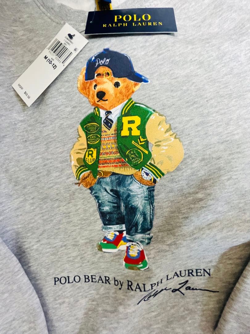 ポロベア　フリース　トレーナー　スウェット