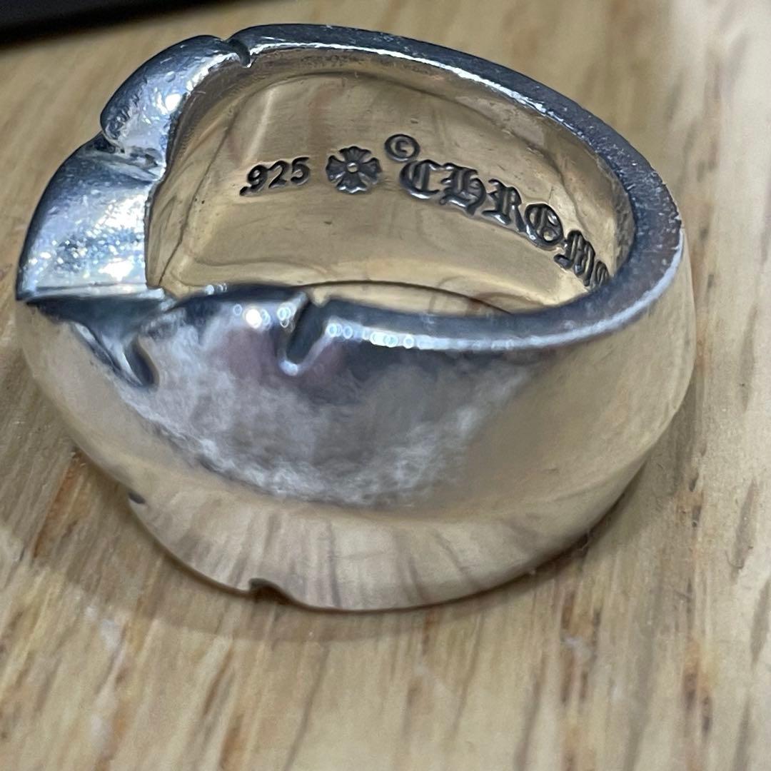 CHROME HEARTS ダブルフレアニーリング