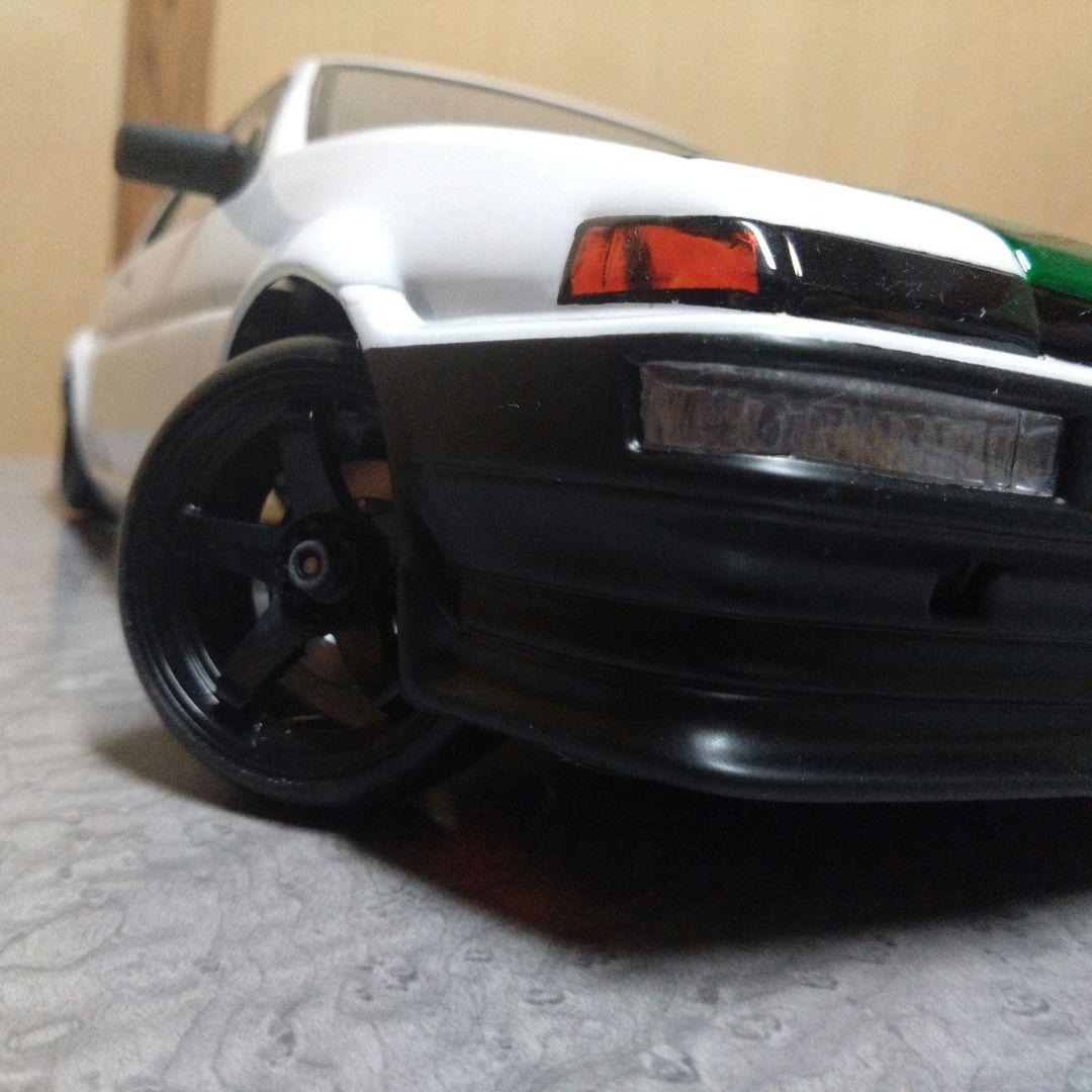 【姉さん18】パンドラRC　土屋圭市風 AE86 トレノ未使用ボディ