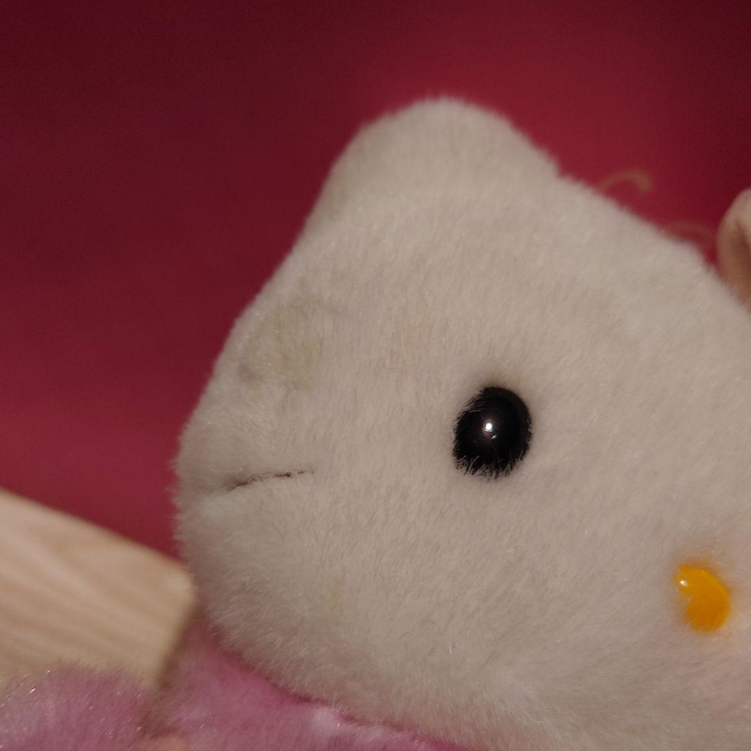 ハローキティ　バックスキン　ドール　ぬいぐるみ　サンリオ