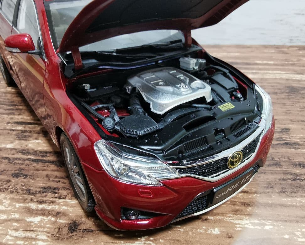 【非売品】一汽丰田（中国トヨタ）1/18ミニカー REIZ 鋭志 / マークX