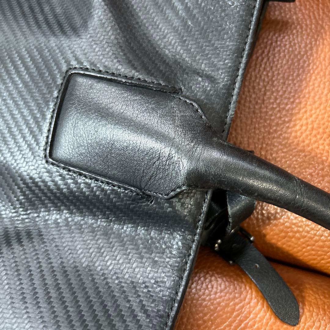 「最終価格」ダンヒル　ビジネスバッグ　馬革