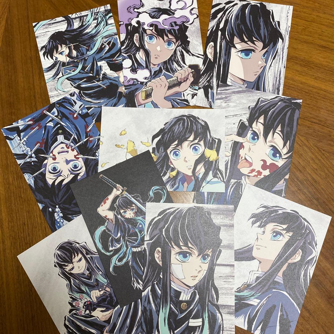 鬼滅の刃 全集中展 幕間画ポストカード 時透無一郎 ×10