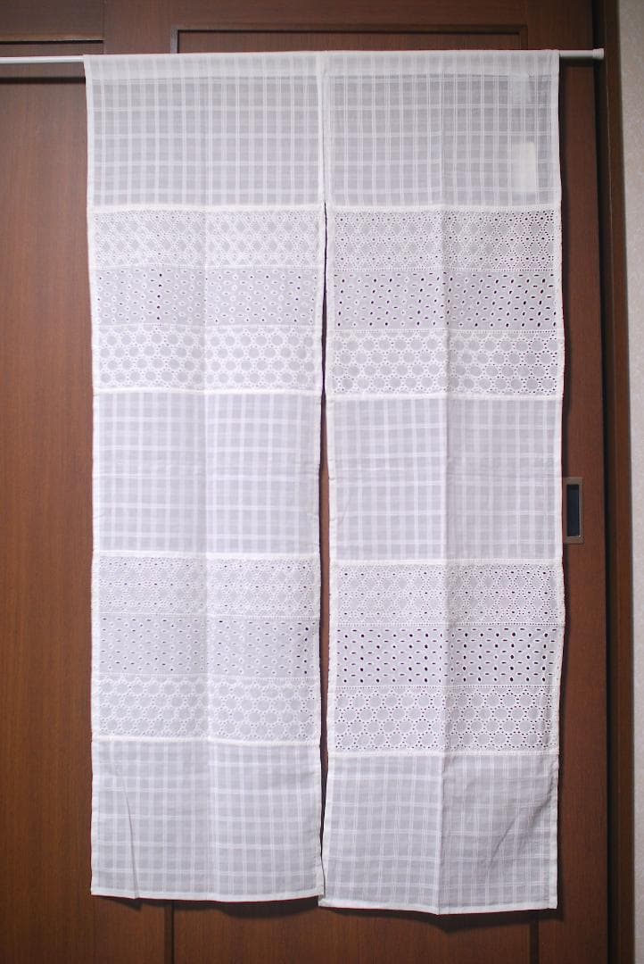専用 6枚組）☆インド綿☆「パッチワークのれんOH85・150」