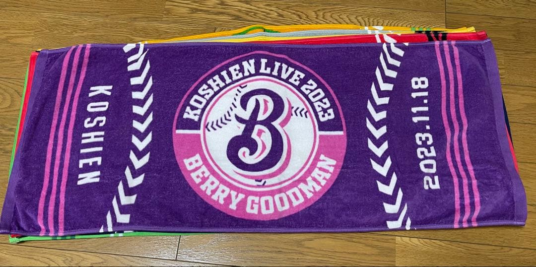 BERRY GOODMAN ベリーグッドマン ツアーグッズ タオル甲子園 17枚