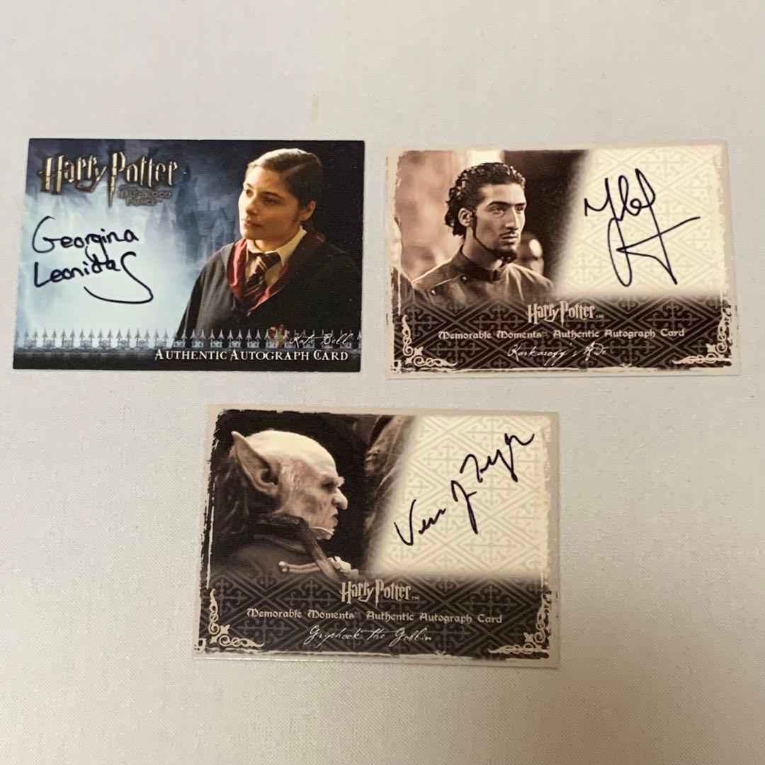 ハリー・ポッター artbox サインカード ✨直筆サインカード✨ドラコ