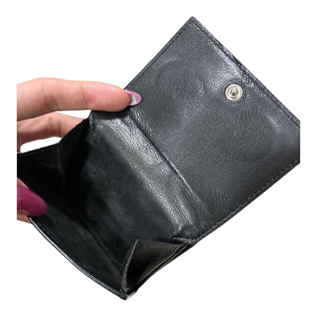 BALENCIAGA ブラック 三つ折り財布 - メルカリ