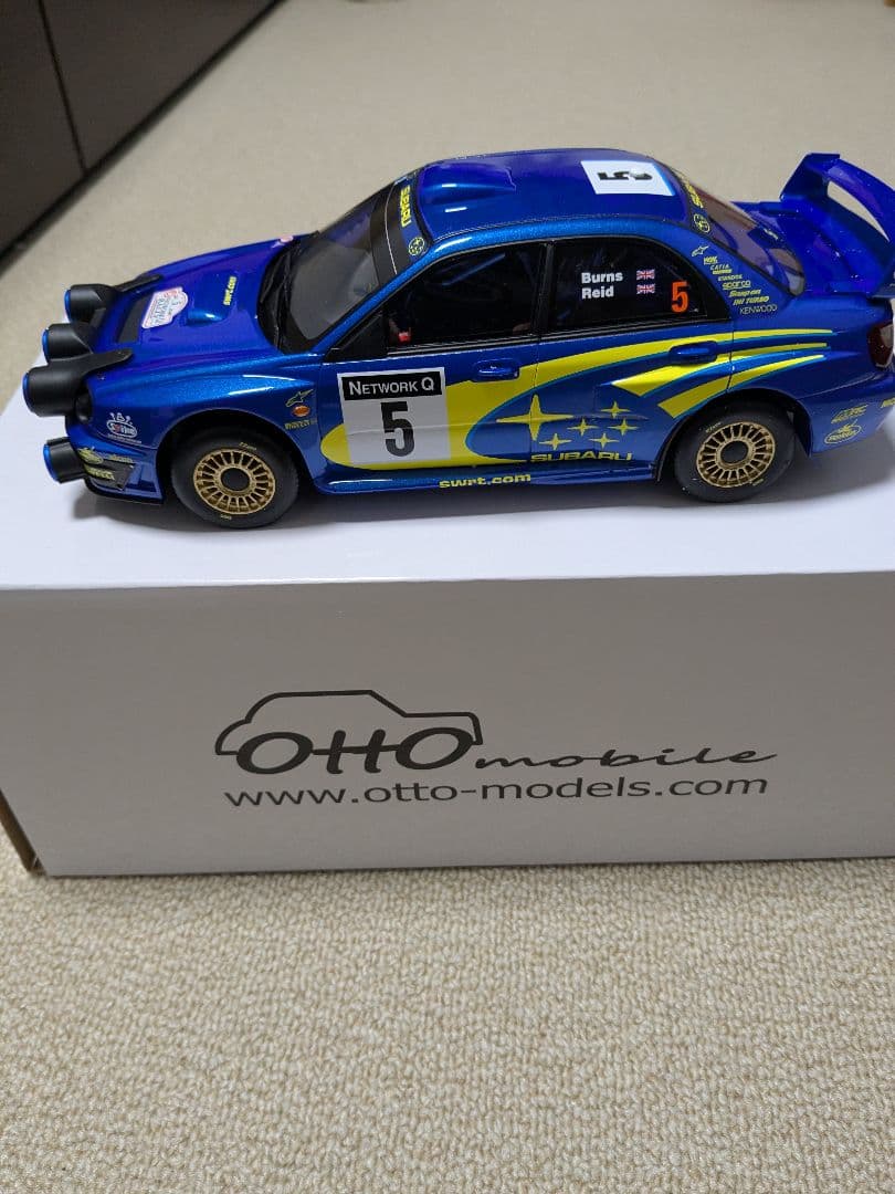 OTTOmobile 1/18 スバル インプレッサ ＷＲＣ モンテカルロ