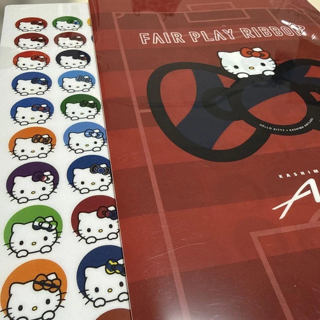 鹿島アントラーズ キティコラボ クリアファイル2枚 - メルカリ