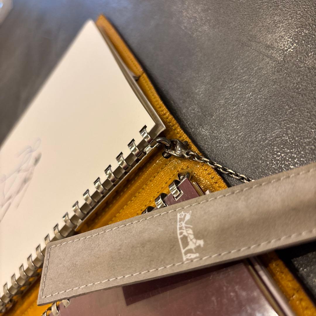 HERMES⭐︎シルバーシャープペン　チェーン付き ケース付き