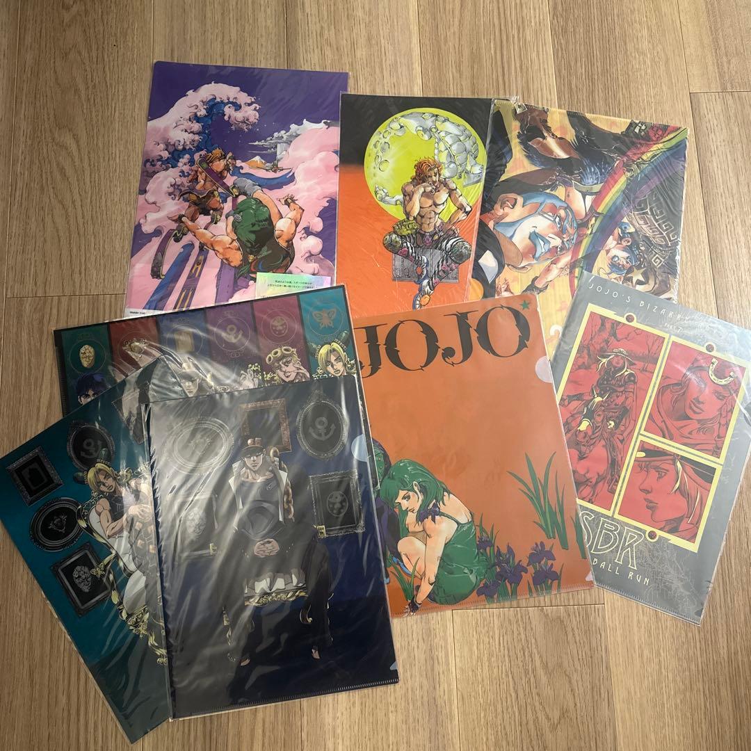 ジョジョの奇妙な冒険 クリアファイル 荒木飛呂彦原画展 オリンピック