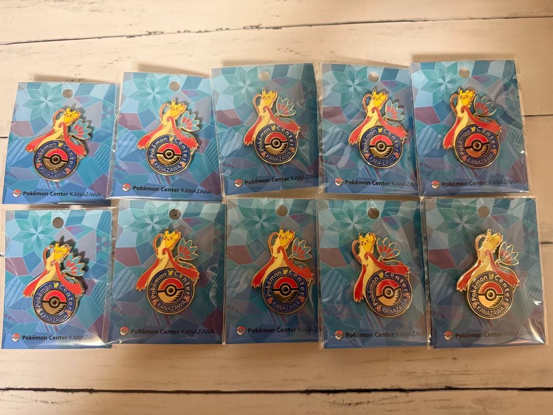 ポケモンセンター金沢ミカロスピンバッジ 10個セット - メルカリ