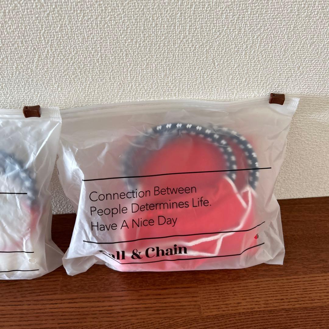 新品　ボールアンドチェーン 不二家 ペコちゃん ミルキー MSサイズ　レッド