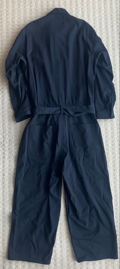 comoli コモリ オールインワン ウール ネイビー 2