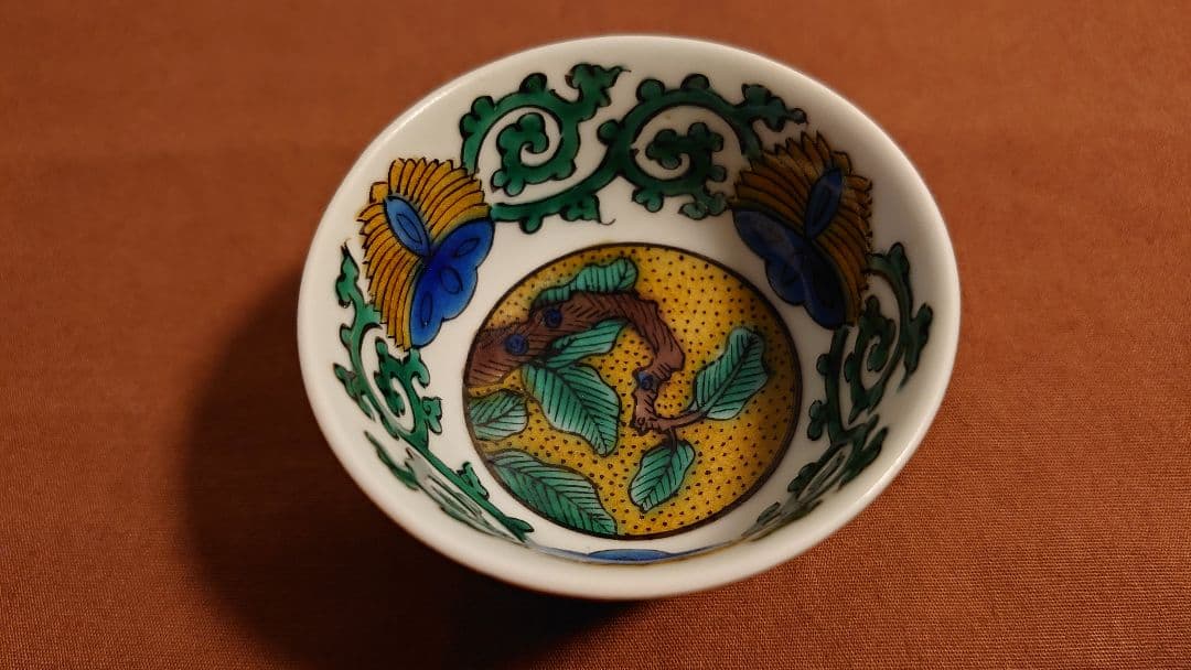 古九谷九谷焼吉田屋香炉青九谷青手蔵出し1客