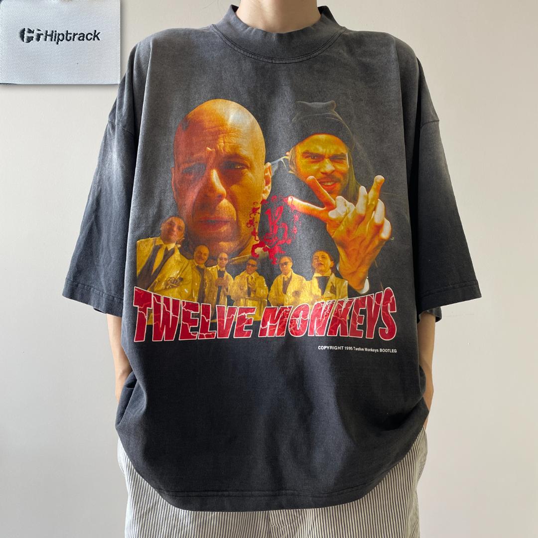 Tシャツ 12モンキーズ 90年代公開 ブルースウィリス ブラピ 映画