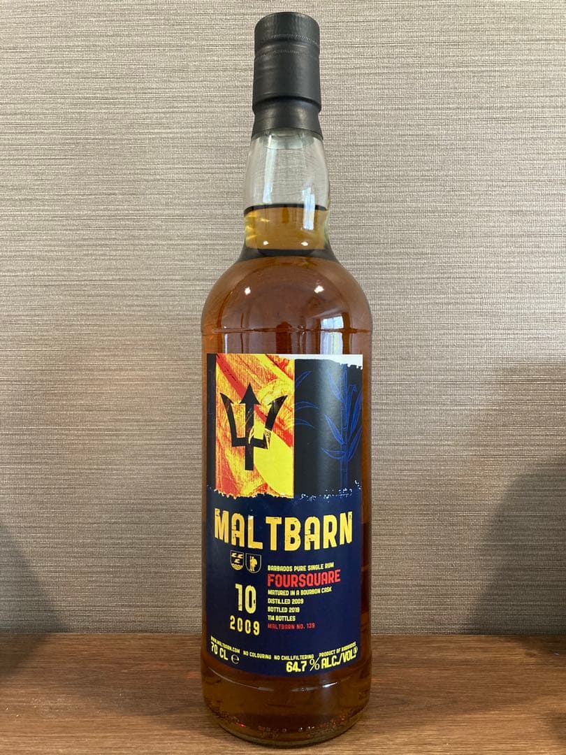 モルトバーン　フォースクエア2009 10年　700ml 64.7% モルトバーン フォースクエア2009 10年 700ml 64.7% モルトバーン