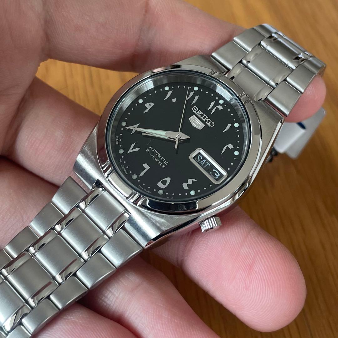 SEIKO5 セイコー5 アラビック文字盤