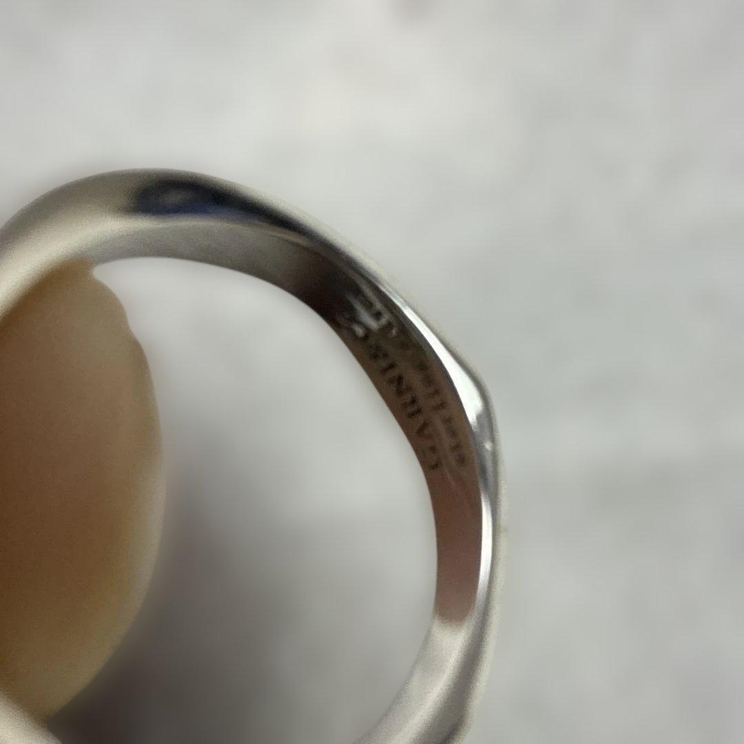 ガルニGARNI クロッケリーリング　シルバー925 約17号