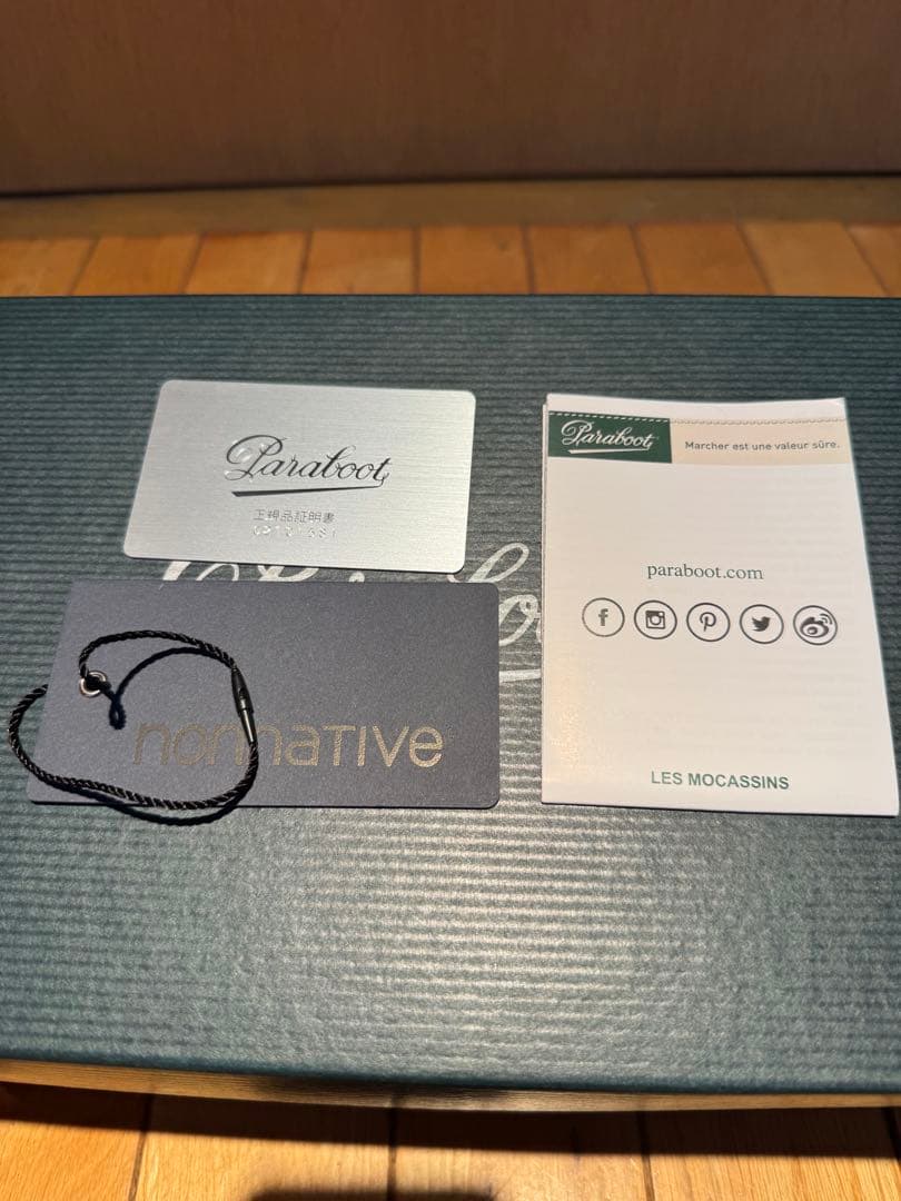 d*a様 nonnative × Paraboot MALO COW LEATH