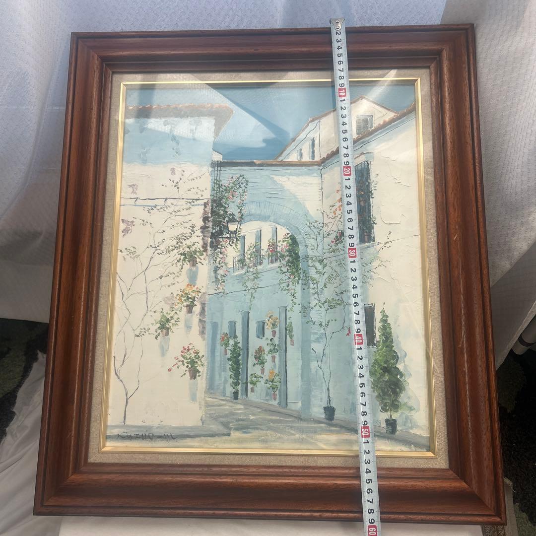 森下一夫 油絵 コルドバ 油彩 F8 - メルカリ