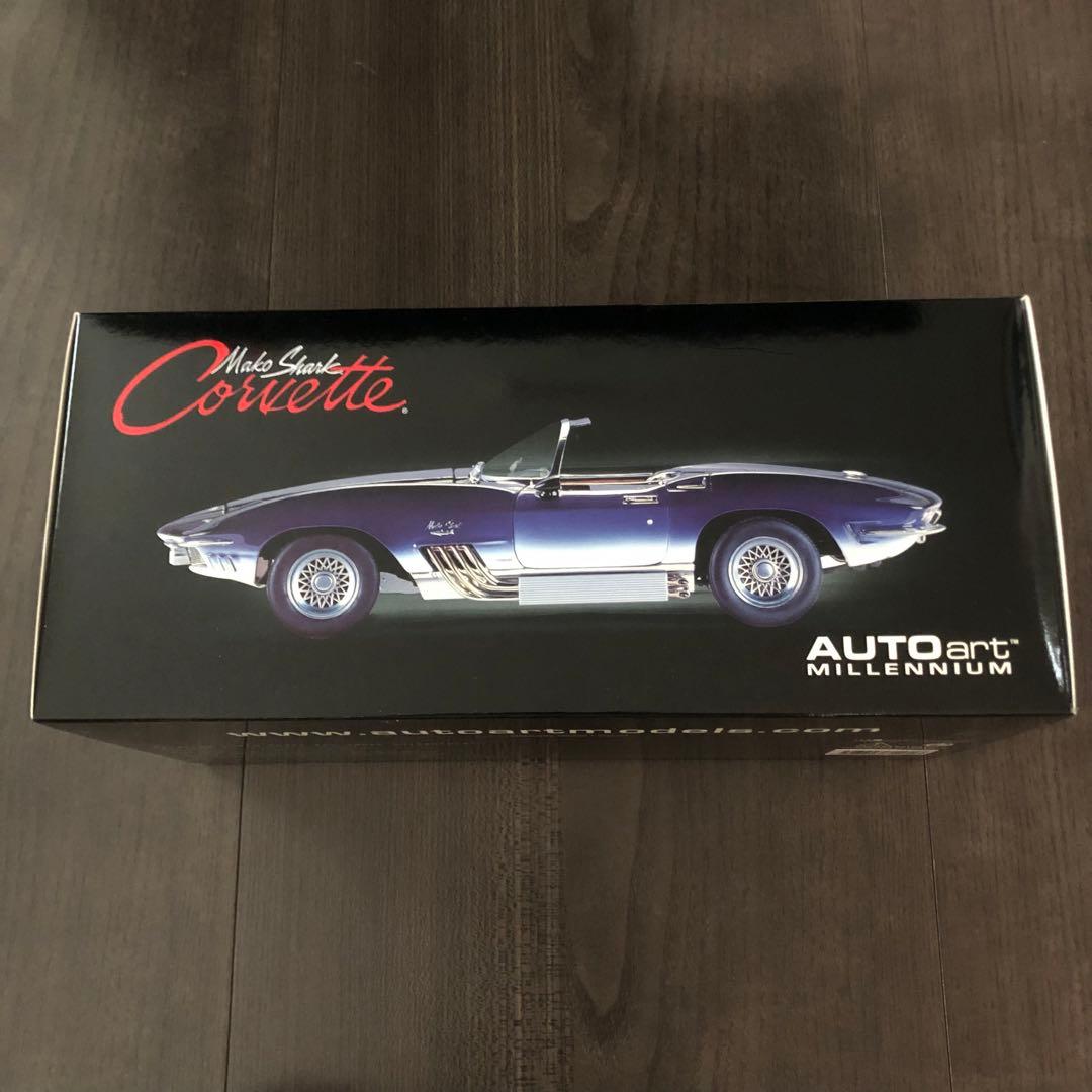 オートアート ミレニアム　コルベット　マコシャーク　1/18 新品未使用品