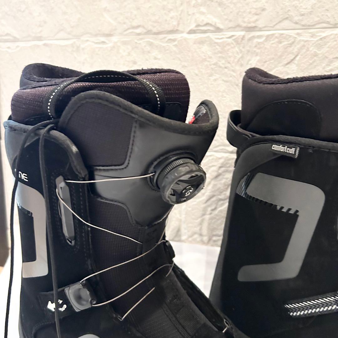 極美品　head ヘッド　黒スノーボードブーツ　BOA ダイヤル式　28㎝