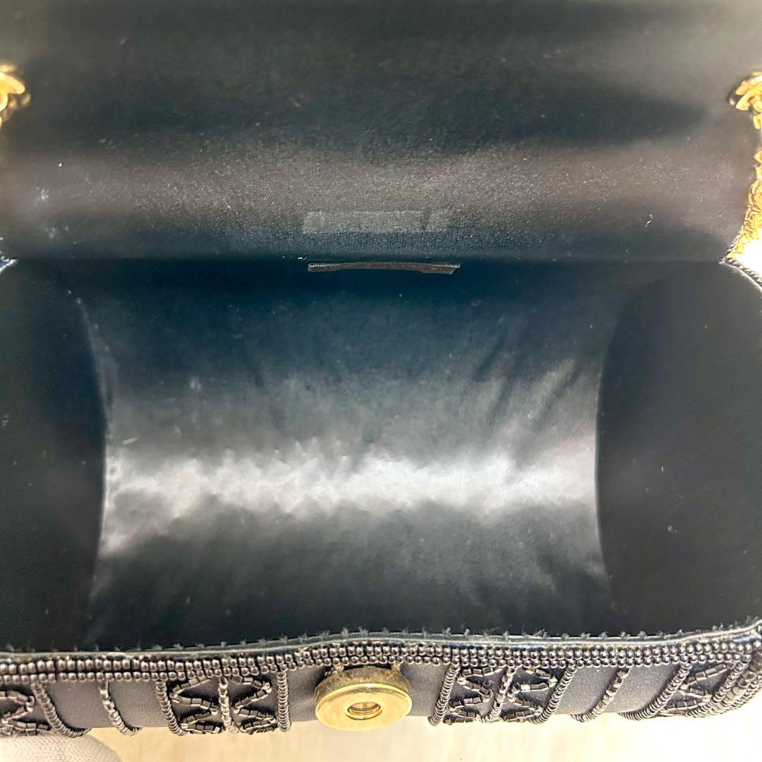 極美品✨ LUMY はしもと ビーズ ハンド ショルダーバッグ 2way