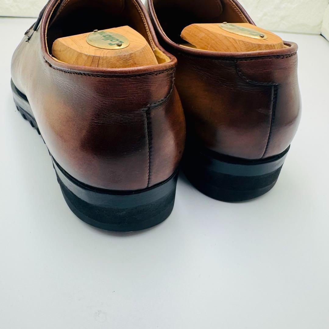 ジャコメッティ マルモラーダ シャークソール レザー シューズ 42 革靴