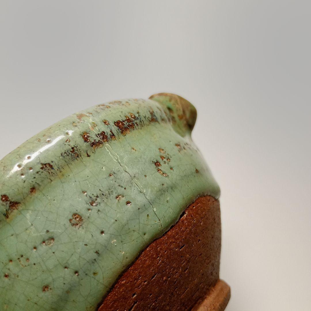 古唐津 緑釉片口