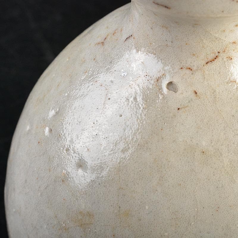 朝鮮美術李朝高麗白磁徳利金継ぎ直しあり時代箱MR7479