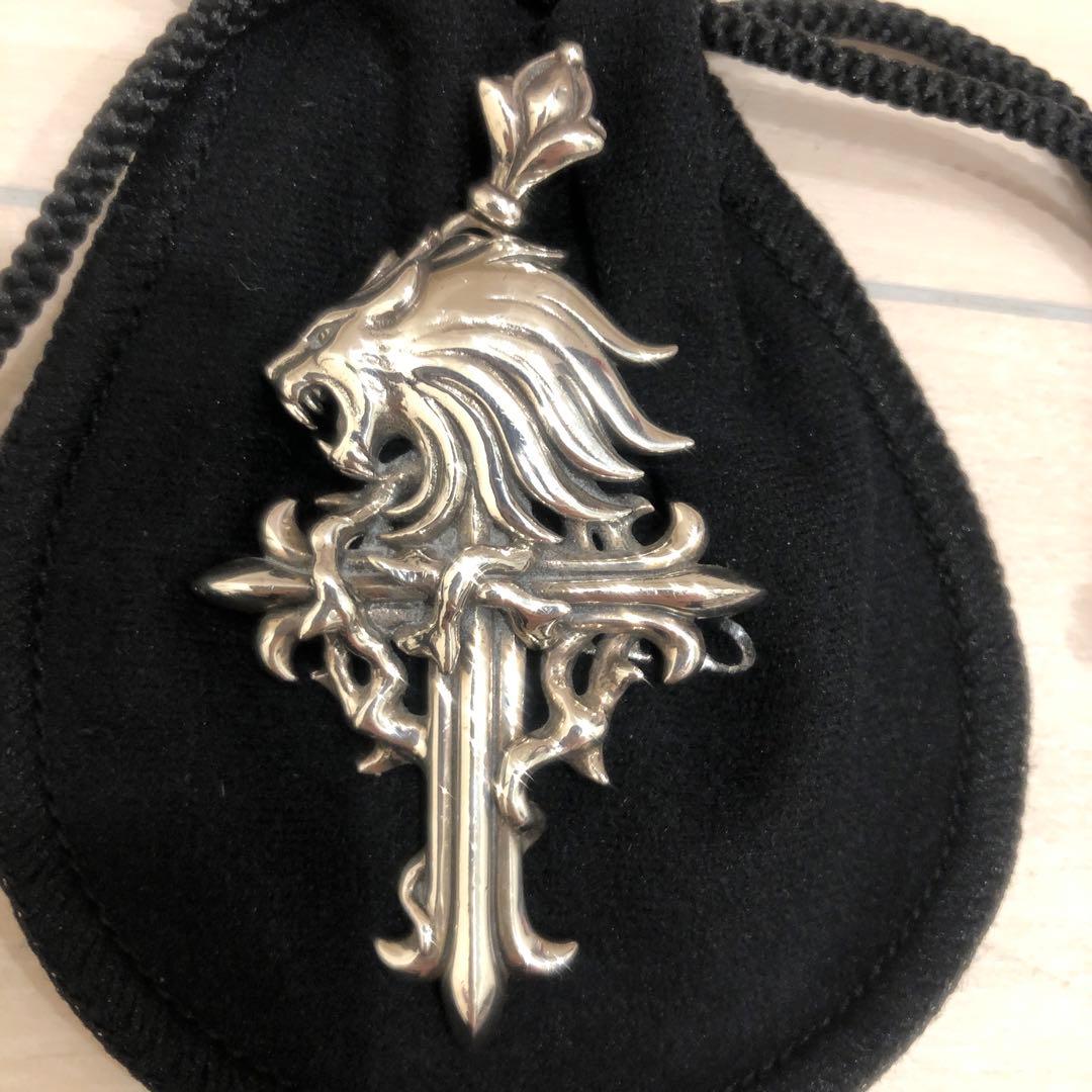 FINAL FANTASY Ⅷ スリーピングライオンハート シルバーネックレス