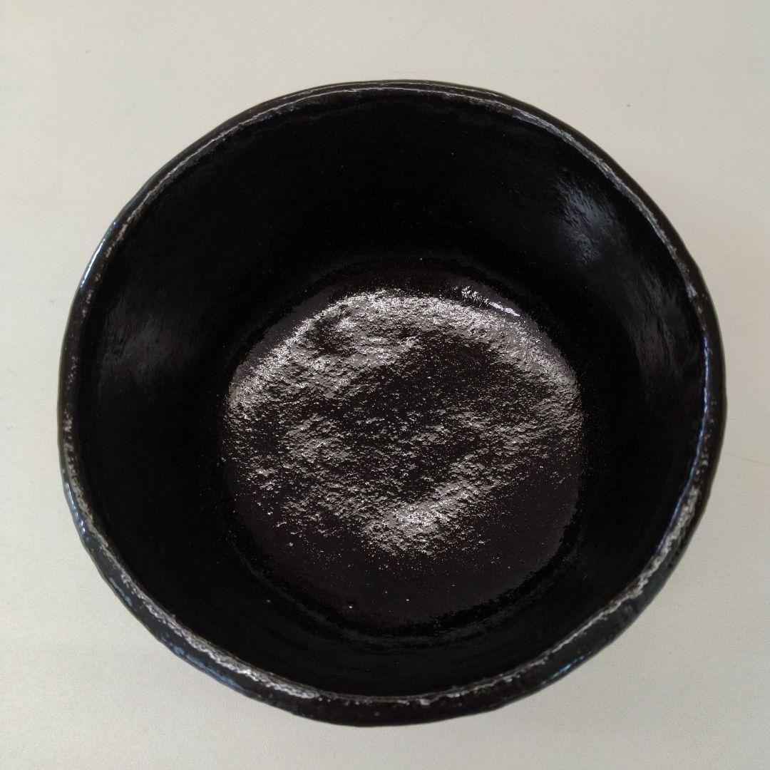 光悦写 茶碗「鉄壁」 佐々木昭楽造 茶道具 楽茶碗 抹茶茶碗 黒楽茶碗