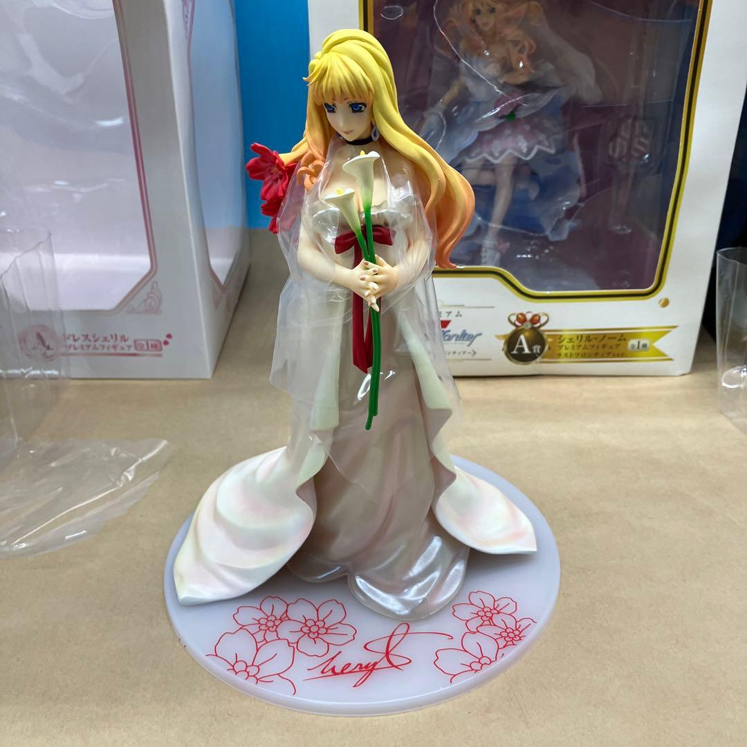 マクロス プレミアムフィギュア シェリル・ノーム　白うさぎ　ラストワン賞　4箱