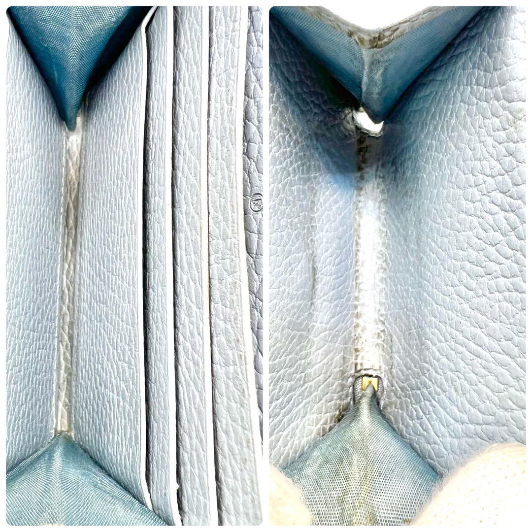 現行✨ 美品 グッチ プチマーモント ggスプリーム バイカラー 二つ折り財布