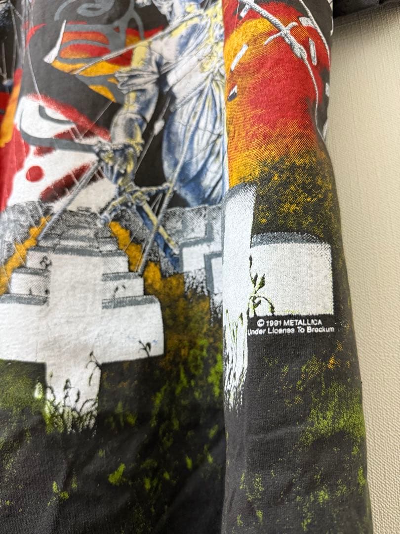 美品】 90´s Metallica メタリカ L BROCKUM Tシャツ