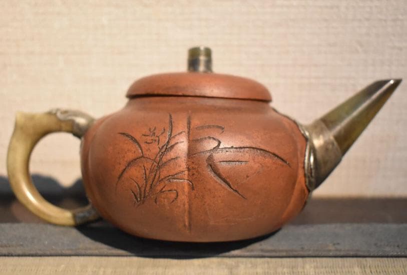 急須2点セット　時代物　合箱入り