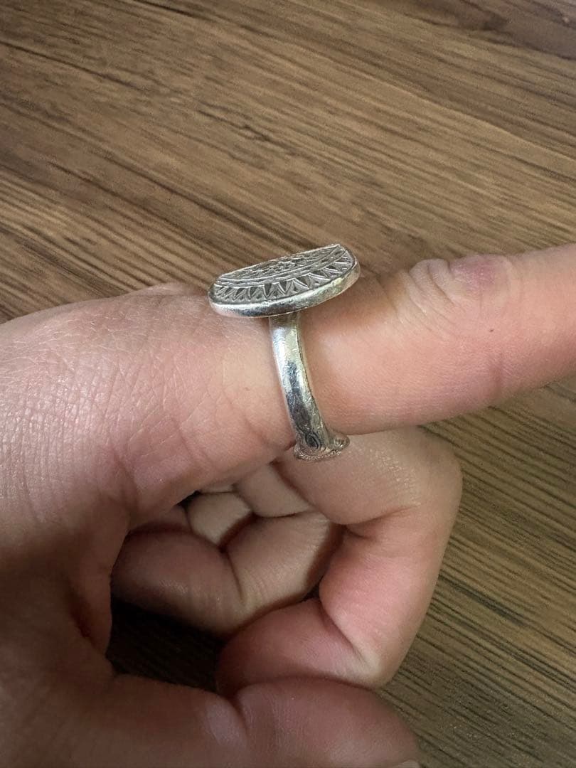 wakan silver smith butter knife ring 21号