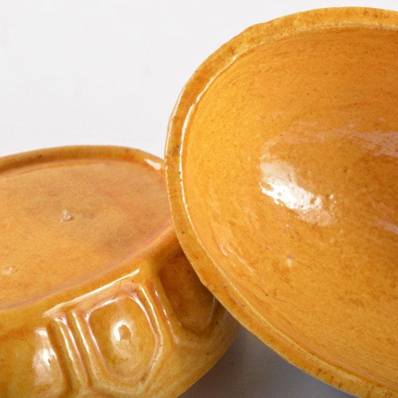 茶道具 平戸焼 横石嘉助作 交趾三彩 鳥形 香合 共箱 V 6522 - メルカリ