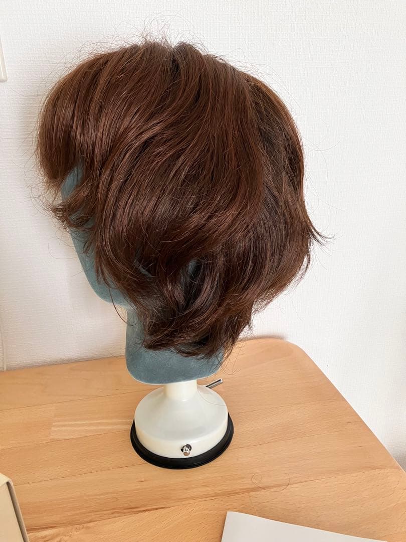 FONTAINEフォンテーヌ　MS03　人毛　ミックス　カール　ショート