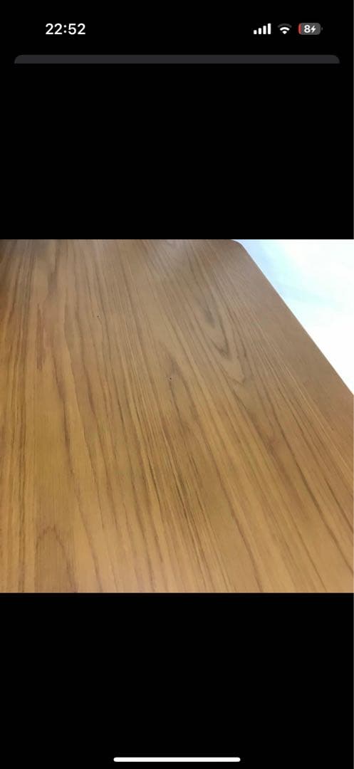 unico NAUHA カフェテーブル 引き出し付き