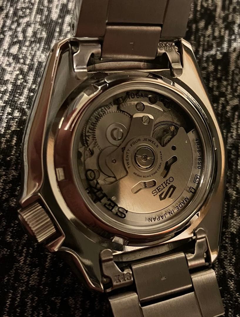 【美品】SEIKO SBSA 263 自動巻腕時計シルバー/ブルー 300本限定