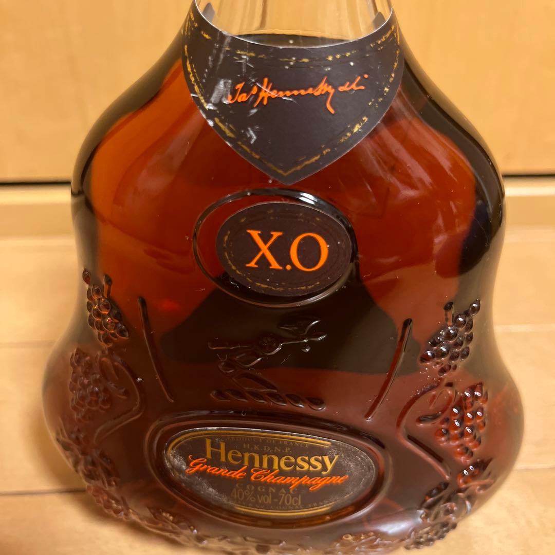 ヘネシーXOグランド シャンパーニュコニャック未開栓