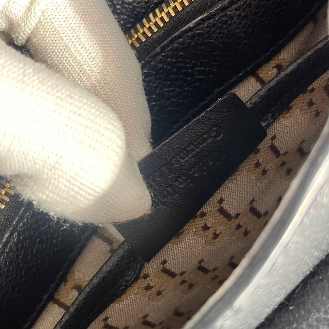 ✨未使用級✨　BALLY バリー　ハンドバッグ　レザー　ブラック　黒　近年モデル