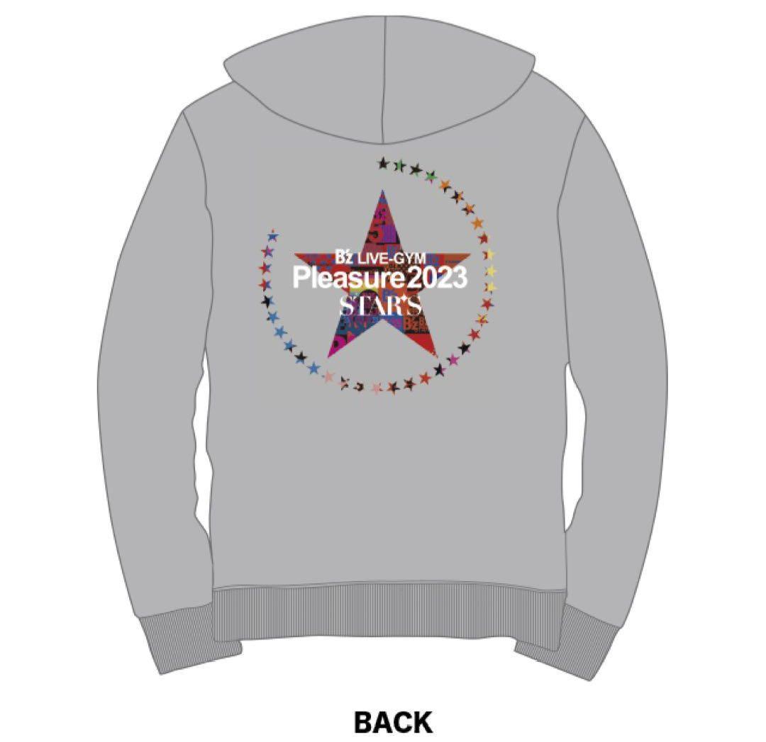 希少XLサイズ】【B´z】【STARS】【パーカー】【グレー】入手困難 激レア