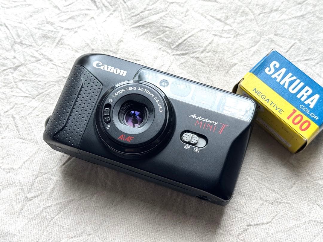 ⌘完動品！ 作例あり、電池付き！ Canon Autoboy MINI T⌘ ⌘完動品！ 作例あり、電池付き！ Canon Autoboy MINI T⌘ ⌘完動品